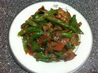 口感好的豆角炒肉片