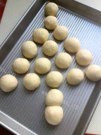 DIY圣诞树面包做法图解9)