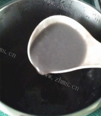 养生的黑芝麻双米糊做法图解9)