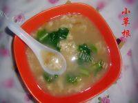 美味的小白菜疙瘩汤