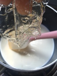 自制木瓜椰奶冻做法图解5)