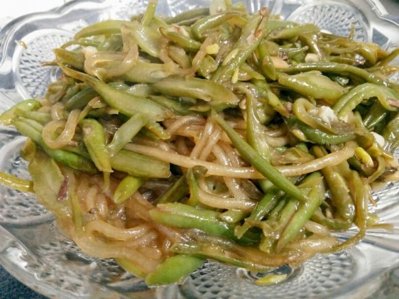 家常芸豆丝炒粉条