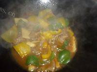 营养丰富的彩椒牛肉