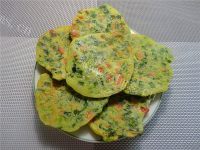 清脆爽口的韭菜饼做法图解8)