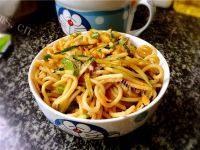 「手工美食」热干拌面做法图解9)