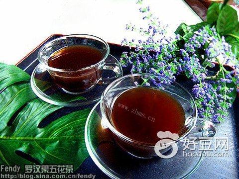 罗汉果五花茶