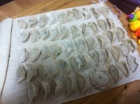 自制三鲜馅饺子做法图解7)