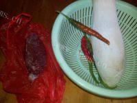 「家有大厨」杏鲍菇炒肉片做法图解1)