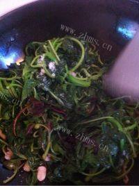 家常菜蒜香苋菜做法图解3)
