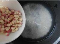 美味早餐紫薯玉米粥做法图解4)