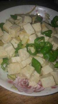 很有食欲的素炒豆腐