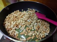 糖果棉花糖版抹茶花生牛轧做法图解12)