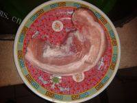 绿色食物小炒肉做法图解1)