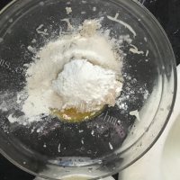 自制莲藕饼做法图解4)