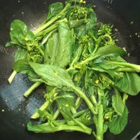 好吃的蒜蓉菜心做法图解3)