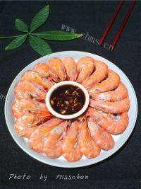 美味的清蒸虾