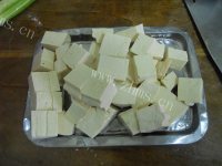 平凡的家常葱烧豆腐做法图解2)