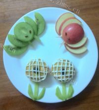 美味的童趣早餐做法图解7)