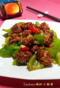 家常菜青椒排骨