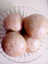 美味的燕麦馒头