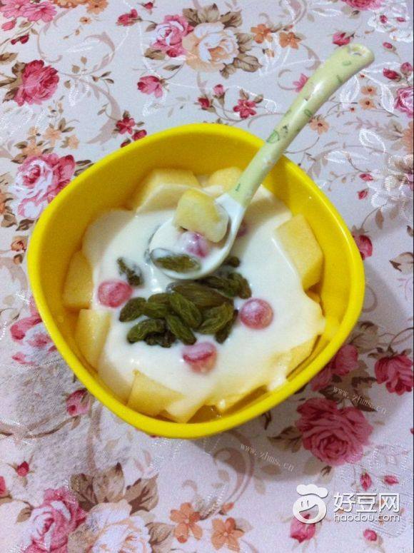 酸奶苹果