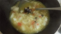 美味白萝卜拌饭做法图解7)