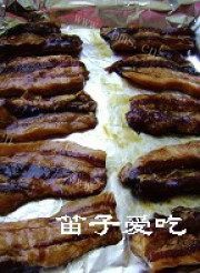美味的叉烧烤花腩做法图解5)