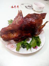 美味的烤全鸡