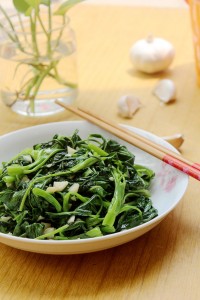家常菜炝炒空心菜