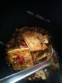 易做的肉末豆腐做法图解5)