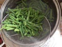 家常菜凉拌长豆角做法图解2)
