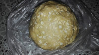 自制燕麦饼干做法图解6)