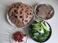 美味的卤藕回锅牛肉做法图解6)