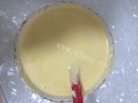 香喷喷的8寸戚风蛋糕做法图解9)
