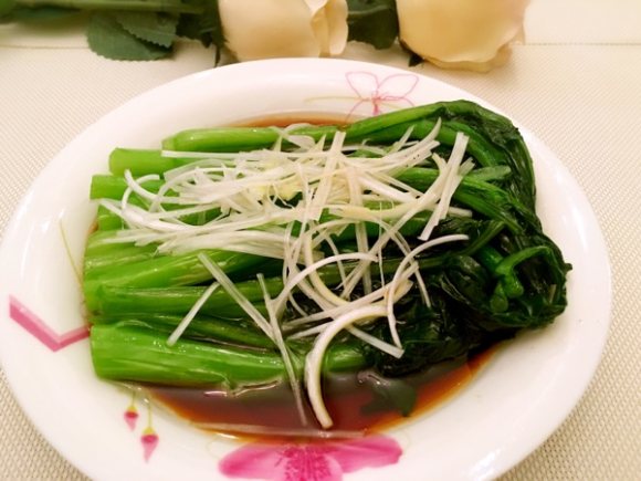 懒人菜白灼菜心