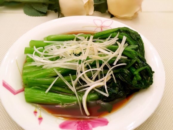 懒人菜白灼菜心