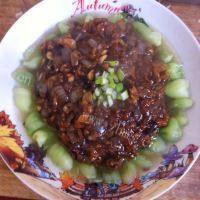 家常菜香菇油菜