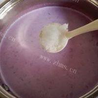 紫薯燕麦牛奶羹的做法图解五
