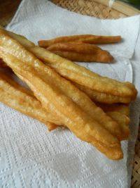 自制油条