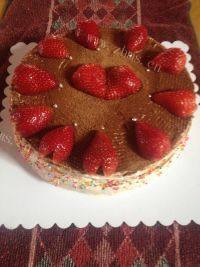 简易版草莓奶油蛋糕