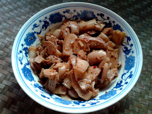 凉拌白肉