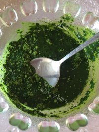 美味的抹茶芝士蛋糕做法图解6)