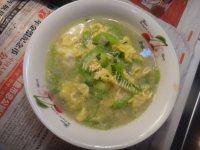 诱人的鸡蛋丝瓜汤