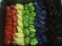 彩虹蔬菜沙拉做法图解6)