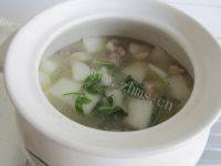 自制白萝卜炖羊肉