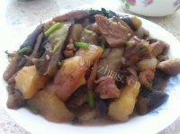 营养土豆烧茄子