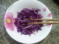 家常菜酸辣紫甘蓝