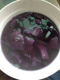 口感丰富的紫薯糖水
