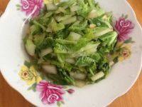 家常菜清炒大白菜
