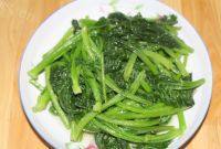 清淡的清炒芥菜